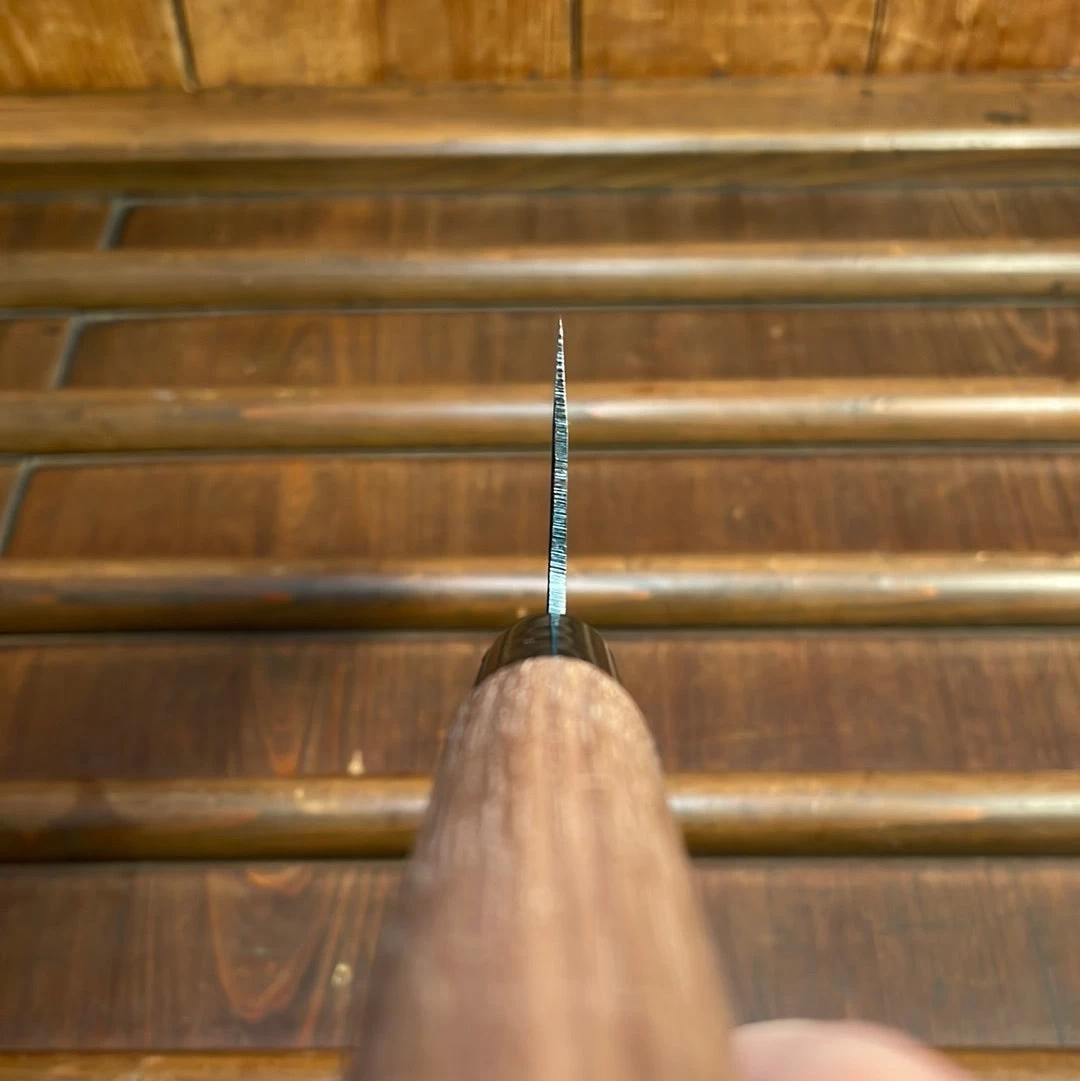 Tosa Tadayoshi 165mm Nakiri Aogami 1 Walnut/PC 10 Tosa Tadayoshi 165mm Nakiri Aogami 1 Walnut/PC - Image 8