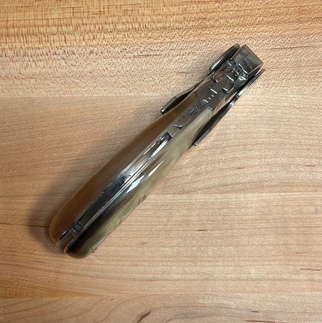 Fontenille Pataud Laguiole Magnum Sommelier Pocket Knife Ram Horn Tip 7 Fontenille Pataud Laguiole Magnum Sommelier Pocket Knife Ram Horn Tip - Image 5