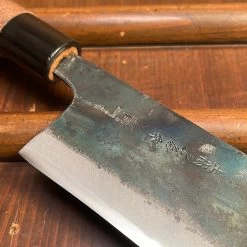 Tosa Tadayoshi 165mm Nakiri Aogami 1 Walnut/PC 13 Tosa Tadayoshi 165mm Nakiri Aogami 1 Walnut/PC -Knife shop image 9d527bb4 2ce2 45a2 887a 95fe0fdc8220