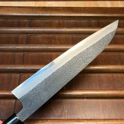 Tsukasa Hinoura 240mm Gyuto Shirogami Warikomi Kitaeji Suminagashi Double Horn Enju 15 Tsukasa Hinoura 240mm Gyuto Shirogami Warikomi Kitaeji Suminagashi Double Horn Enju -Knife shop image 9ea97c89 45a7 4ab4 b75c 6b23aeea0f48