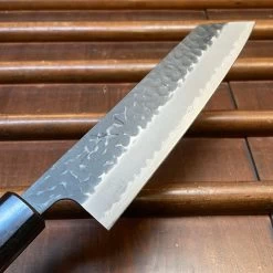 Hitohira Futana SB 170mm Bunka Aogami Super Kurouchi Tsuchime Cherry Wood -Knife shop image a013aa18 7d2d 49ba 8592 7bf997ce6b15
