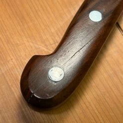 Vintage KA-BAR 14" Chef Knife Carbon Steel Custom Rosewood Handle -Knife shop image a499c01c 361e 4c68 9dc7 8d116ba69ac5