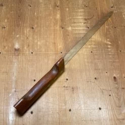 Vintage Pradel 8.75” Boucher Stainless W Rosewood -Knife shop image a611f480 fb44 4a47 b406 26894fb37549