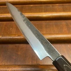 Sakai Kikumori Nakagawa 150mm Petty Shirogami 1 Kurouchi Ho Wood With Saya -Knife shop image a61cfdde a94f 4809 a840 ca360c0ff280