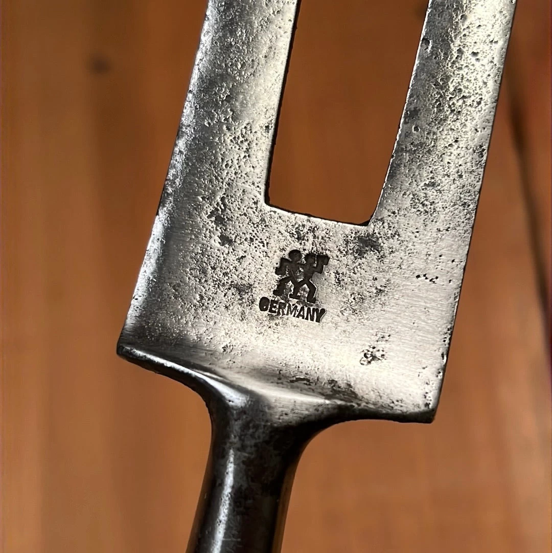 Vintage J A Henckels 14" Fork Heavy Forged Carbon Steel 1950's/60's 7 Vintage J A Henckels 14" Fork Heavy Forged Carbon Steel 1950's/60's - Image 5