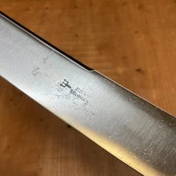 Vintage Ed Wusthof 11" Bullnose Scimitar Carbon Steel Ebony Solingen Germany 1890's-1920's -Knife shop image a7c9f202 77bd 4a5b bf4a b0ec808de363