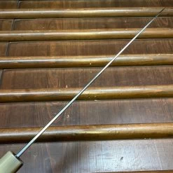 Nakagawa 240mm Sujihiki Aogami 1 Damascus Ebony White Buffalo Horn -Knife shop image a96a5d0a 32af 403a 86c1 a43baa8b2edb