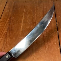 New Vintage Dexter 10" Scimitar Carbon Steel Mirror Finish Rosewood 1950's-70's -Knife shop image aa0a9f7d be20 4767 9807 3a095afb5413