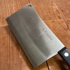 K Sabatier Authentique 7" Cleaver Stainless -Knife shop image aad3033f 35cd 4dec 9847 876eddfff567