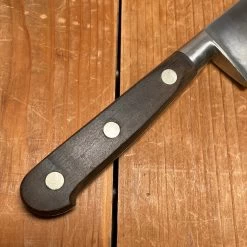 Vintage Sabatier Trumpet / Ancien Maison 7.5” Chef Knife Stainless France 1950’s -Knife shop image ad147721 20b4 4e2c 9910 8b8f18013267