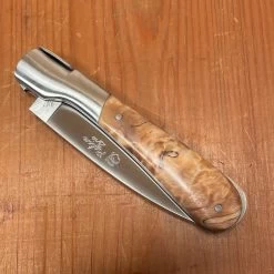 Fontenille Pataud Pialincu 10.5cm Pocket Knife Stabilized Poplar Burl Lockback -Knife shop image b1d0ddb8 3a2e 4322 97de a68e3ea5ec97