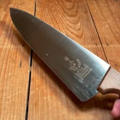 Friedr Herder 10.5" Wide Chef Stainless Steel Walnut -Knife shop image b2a05ee6 ddb8 4ae2 a087 c9e635216ca3