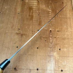 Vintage American Nogent Style 9.75" Slicer Forged Carbon Steel Antler Re-Handle -Knife shop image b2a5bc7f 94e8 4772 95a4 0e1d20ac0c05