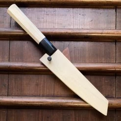 Sakai Kikumori Kikuzuki Uzu 135mm Kiritsuke Petty Aogami 1 With Saya 16 Sakai Kikumori Kikuzuki Uzu 135mm Kiritsuke Petty Aogami 1 With Saya -Knife shop image b2baa84e 3b48 4e05 b2c3 fcca6cac4067