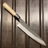 Sakai Kikumori Kikuzuki Kuro 240mm Gyuto Shirogami 2 -Knife shop image ba9e7fe0 ff61 4ed5 b782 482f05ecec6b