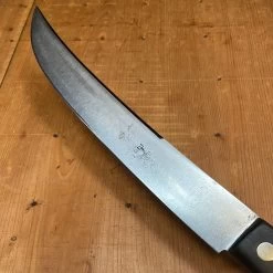 Vintage Ed Wusthof 11" Bullnose Scimitar Carbon Steel Ebony Solingen Germany 1890's-1920's -Knife shop image bbc2ca1e 1a3f 43fe bb5f 461cc20e14e0
