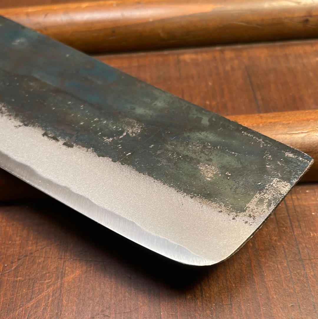 Tosa Tadayoshi 165mm Nakiri Aogami 1 Walnut/PC 6 Tosa Tadayoshi 165mm Nakiri Aogami 1 Walnut/PC - Image 4