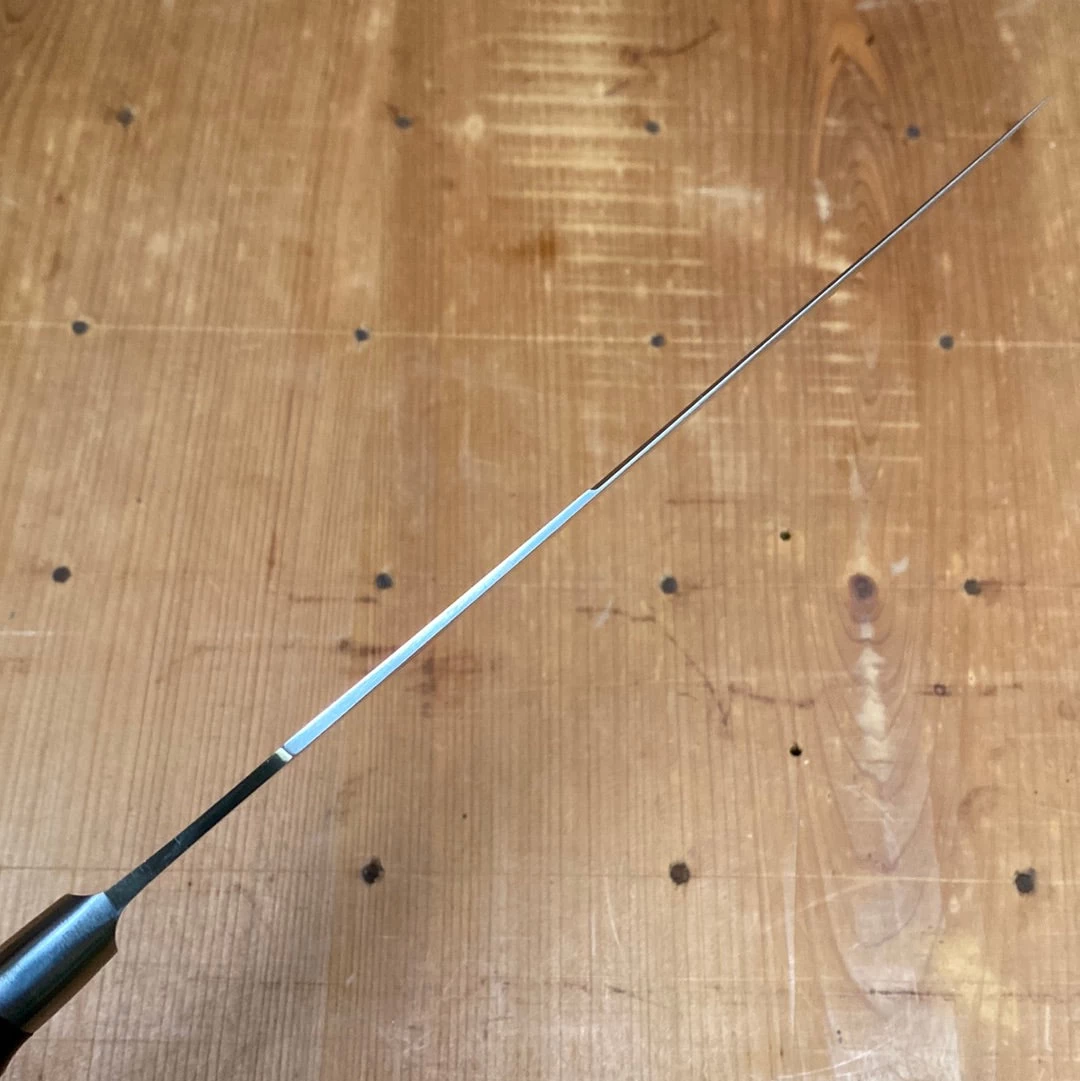 Vintage Sabatier Trumpet Ancienne Maison 8.25” Yataghan Slicer Stainless 1950’s 7 Vintage Sabatier Trumpet Ancienne Maison 8.25” Yataghan Slicer Stainless 1950’s - Image 5