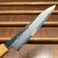 Hado Sumi 135mm Petty Shirogami 2 Kurouchi Finish Burnt Oak -Knife shop image beb1fbd8 19b7 40ff 9c54 f27ba3c18324