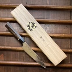Seki Kanetsugu Zuiun 150mm Kiritsuke Petty SG2 Stainless -Knife shop image c2312164 3ab2 41d3 a789 d05d96245d9c