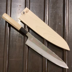 Sakai Kikumori Choyo 240mm Gyuto Aogami 1 With Saya