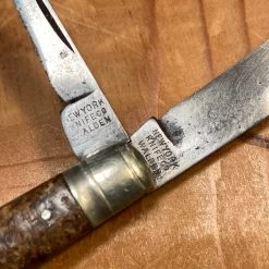 Vintage NY Knife Co 2 7/8” Dog Leg Jack Knife Pyralin 1856-1931 -Knife shop image c63c83b4 1918 4977 99d6 b04f163b08e2