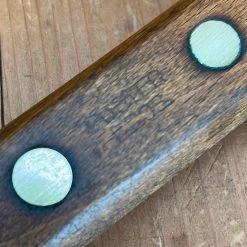 Vintage Foster Bros 10” Bullnose Scimitar Carbon Steel Hardwood Handle -Knife shop image c79431b6 49aa 4d96 8b68 48d2d9b1fa21