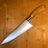 Vintage American LF&C Nogent Style 9" Chef Forged Carbon Steel Antler Re-Handle -Knife shop image c7d130af b6dc 4ccd a08e 61652d827ce5