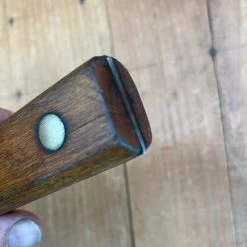 Vintage Foster Bros 10” Bullnose Scimitar Carbon Steel Hardwood Handle -Knife shop image c805dce7 105b 4397 8af0 df354e964c3e