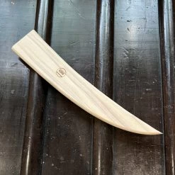 Second EDRO 8" Silverthorn Trimming / Scimitar Magnetic Saya - Poplar