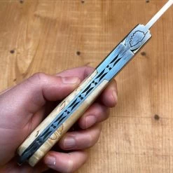 Fontenille Pataud Sperone 12cm Pocket Knife Curly Birch Lockback -Knife shop image cd1b4ea3 aed5 46c6 8cf3 c1d959c25743