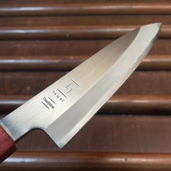 Tagai Sanjo 135mm Petty Migaki Stainless Clad Shirogami 2 Oak And Bubinga Handle -Knife shop image cd22dadc 8c0f 48e7 b597 32fb7ef17ac0