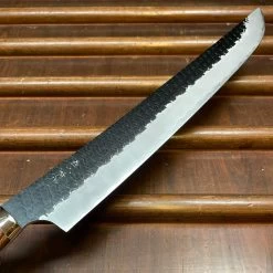 Nigara Hamono 300mm Sakimaru Sujihiki SG2 Kurouchi Tsuchime Stabilized Maple Burl Western Handle 10 Nigara Hamono 300mm Sakimaru Sujihiki SG2 Kurouchi Tsuchime Stabilized Maple Burl Western Handle -Knife shop image cf8cf765 db64 4799 8575 b11d0a928f31