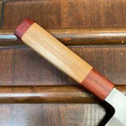 Tagai Sanjo 150mm Petty Migaki Stainless Clad Shirogami 2 Oak And Bubinga Handle -Knife shop image d021e814 d810 4687 ac08 789d161604f2