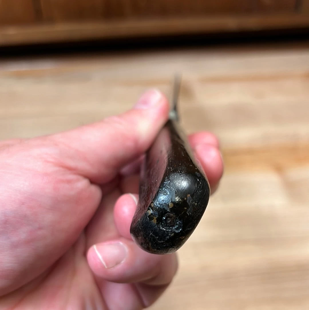 Vintage La Trompette 9.75" Nogent Style Chef Knife 1870's-1890 13 Vintage La Trompette 9.75" Nogent Style Chef Knife 1870's-1890 - Image 11