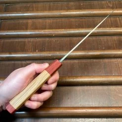 Tagai Sanjo 135mm Petty Migaki Stainless Clad Shirogami 2 Oak And Bubinga Handle -Knife shop image d2c5687a ab2d 4220 86cf f17e384288d9