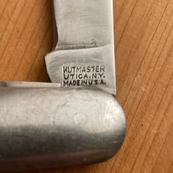 Vintage Utica Kutmaster 3 3/8” Barlow Jack -Knife shop image d3e55f27 1a4f 405f b5ec 57e2b47be355