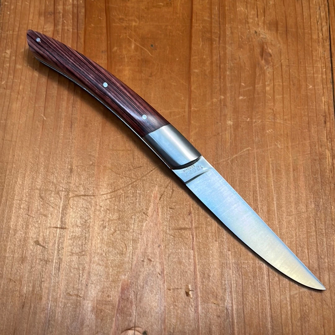 Au Sabot Le Thiers 12cm Pocket Knife Stainless Violetwood 4 Au Sabot Le Thiers 12cm Pocket Knife Stainless Violetwood - Image 2