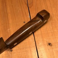 Vintage KA-BAR 14" Chef Knife Carbon Steel Custom Rosewood Handle -Knife shop image d77231cb b2e9 417a 953e 69b37ca42e3f