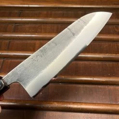Wakui 180mm Santoku V2 Carbon Kurouchi Nashiji Ho Octagonal -Knife shop image d7ba1f34 ad1c 4844 8feb f5d74db19b4d