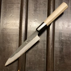 Sakai Kikumori Kikuzuki Kuro 150mm Petty Shirogami 2 -Knife shop image d93157ac 57ee 4604 a17f acc1828e1d58