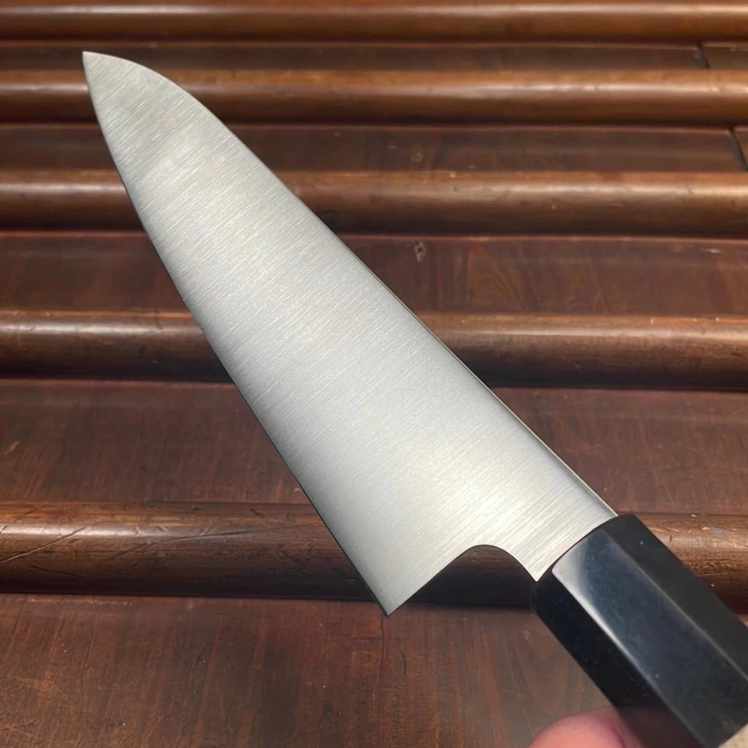 Ashi Hamono Ginga 180mm Wa-Gyuto Swedish Stainless With Saya 9 Ashi Hamono Ginga 180mm Wa-Gyuto Swedish Stainless With Saya - Image 7