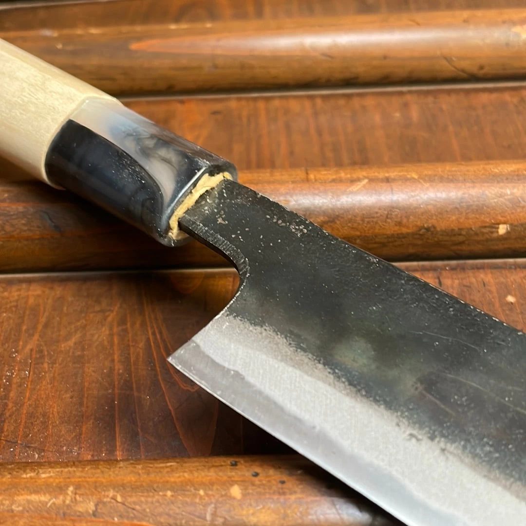 Tosa Tsukasa 240mm Sujihiki Shirogami 1 D Ho 5 Tosa Tsukasa 240mm Sujihiki Shirogami 1 D Ho - Image 3