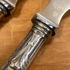 Vintage Eichenlaub Butter And Cheese Serving Knives Stainless & Silverplate ~1950's? -Knife shop image df1e6f38 28ca 4868 afb5 2659666a74c0