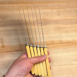 Vintage Joseph Rodgers & Sons Set Of 6 Dinner Knives Carbon Steel Edwardian ~1901-1910 -Knife shop image df51f5b8 4183 48cd a950 282850e81221