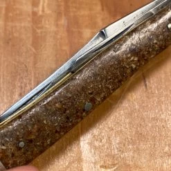 Vintage NY Knife Co 2 7/8” Dog Leg Jack Knife Pyralin 1856-1931 -Knife shop image dfa116c4 192b 4dd9 b936 faf49e540428