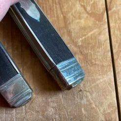 Vintage J A Henckels ‘Bastet’ Niet Roestend Table Knives X2 For Netherlands 1920’s -Knife shop image e5bec32f 06ba 4bf6 8ec6 bbbb91a06b29