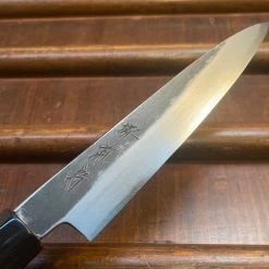 Sakai Kikumori Nakagawa 150mm Petty Shirogami 1 Kurouchi Ho Wood With Saya -Knife shop image e6c024b2 9155 4d79 b7ea 9897455e98cb