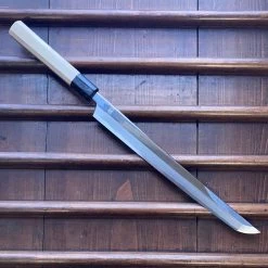 Sakai Kikumori Choyo 300mm Sakimaru Takohiki Shirogami 2 With Saya -Knife shop image e75f6754 b191 4fbf a6b7 b84714fa7dfc