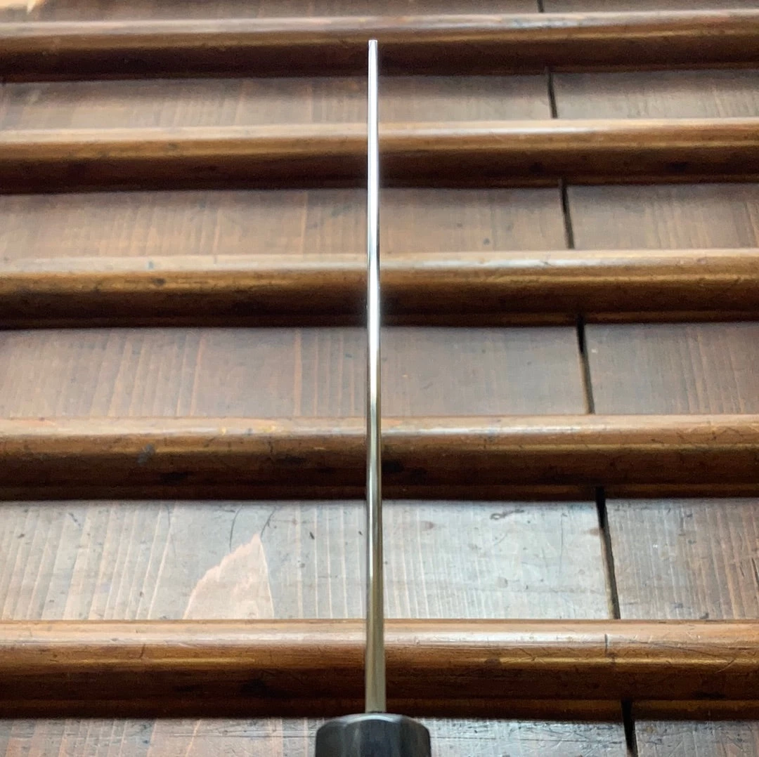 Sakai Kikumori Choyo 180mm Kiritsuke Santoku Ginsanko With Saya 13 Sakai Kikumori Choyo 180mm Kiritsuke Santoku Ginsanko With Saya - Image 11